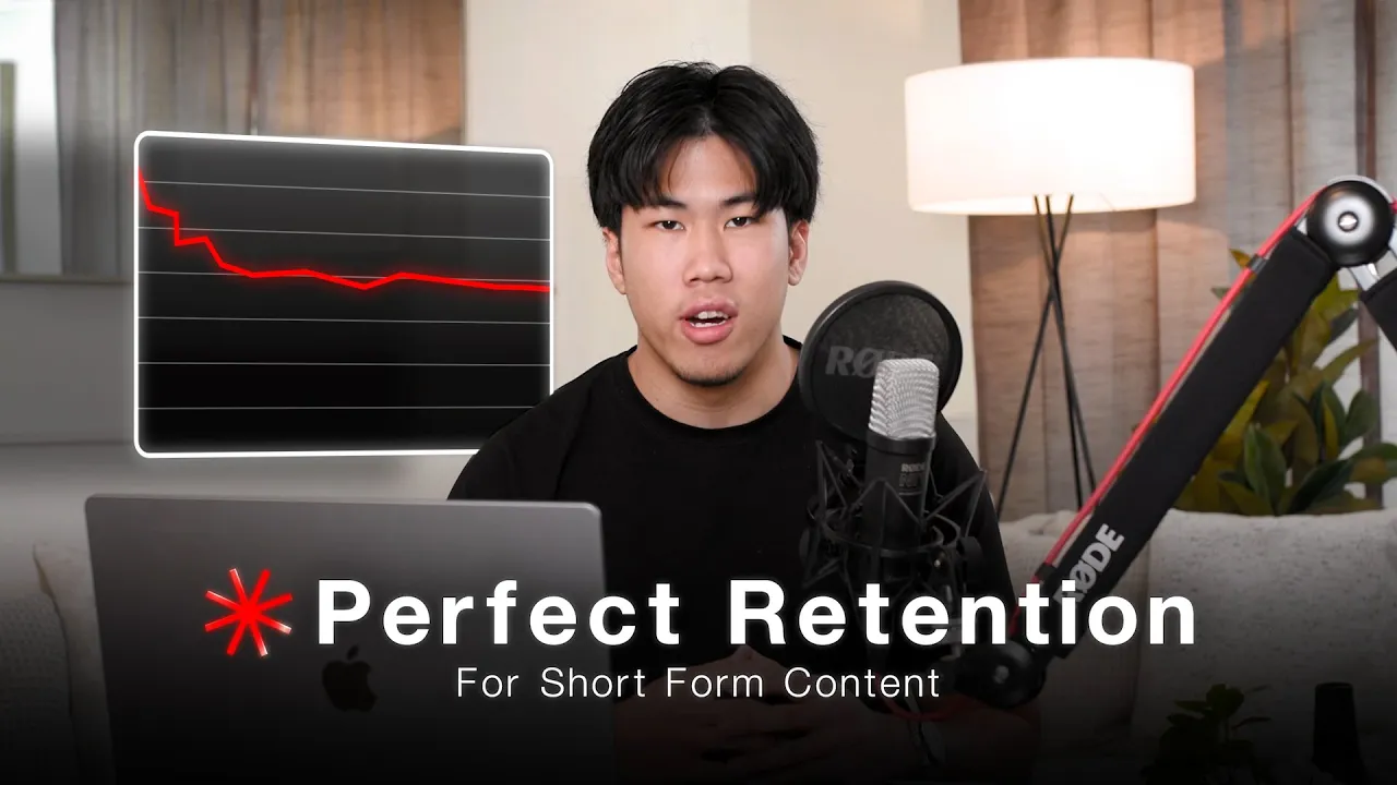 Outline Video 3 hacks to get perfect retention on your short form content