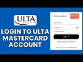 Ulta Mastercard Sign In How to Login to Your Ulta Mastercard Account