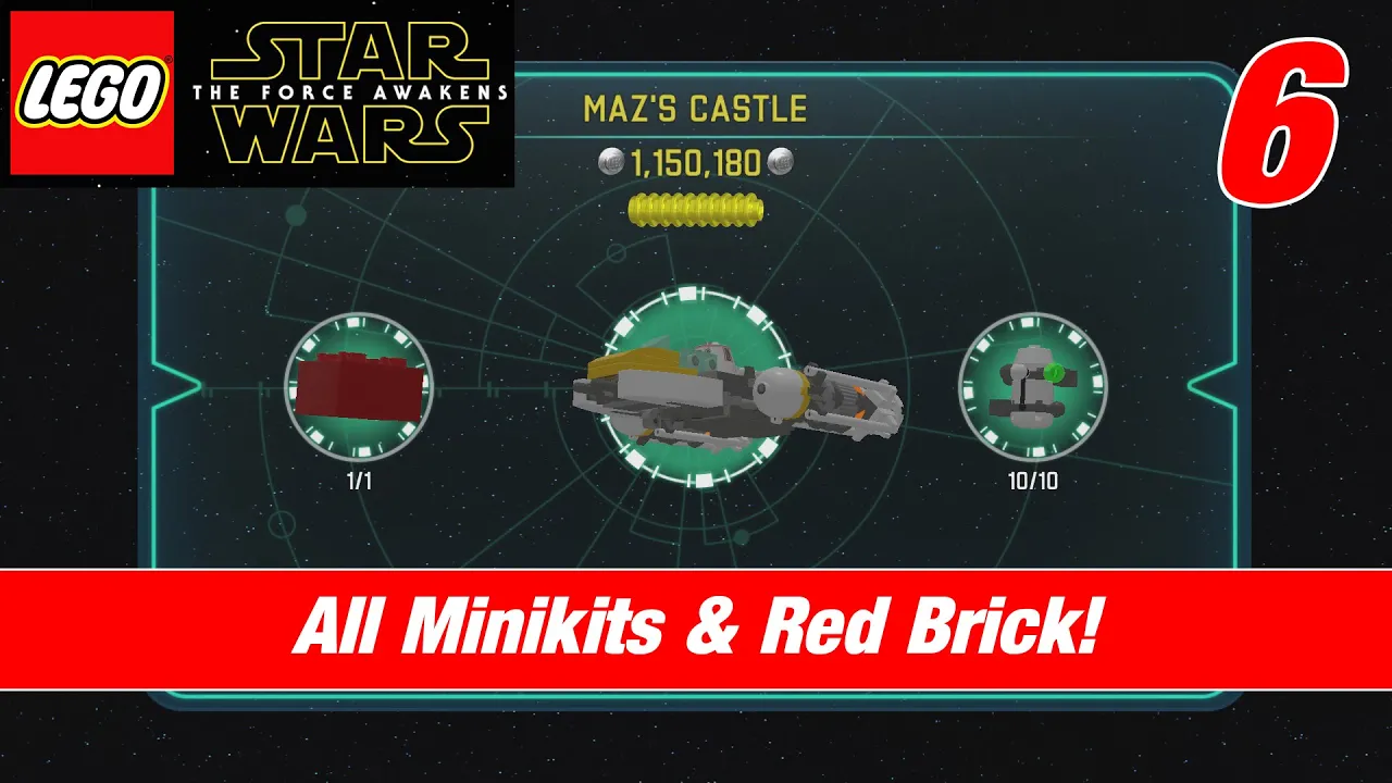 Lego star wars force awakens how to get funk awakens red brick