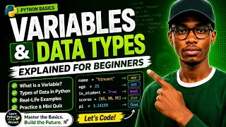 Python Variables and Data Types Explained for Beginners Learn Python from Scratch
