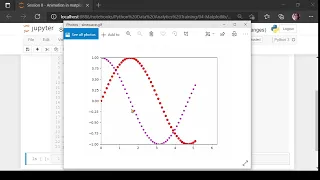 Data Visualization using matplotlib - Section 8 Animation and interaction with plots