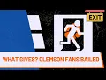 Clemson s atmosphere SUCKS - what happened Tiger fans