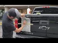 How to apply large vinyl decals graphics or stickers to vehicle with recessed areas - DIY Tutorial