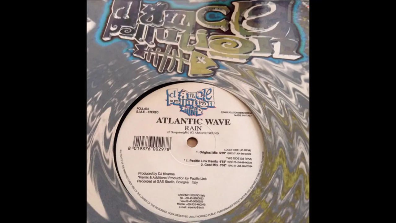 Atlantic Wave - Rain (Pacific Link Remix) -1998-