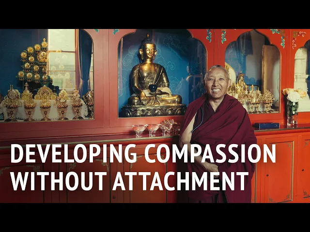Developing Compassion Without Attachment | Geshe Tashi Tsering