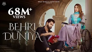 behri duniya full video parmish verma ft nikki tamboli afsana khan shevv melo music