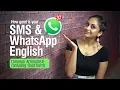 SMS WHATSAPP English Popular Internet Slang Words Acronyms Abbreviations in daily Texting