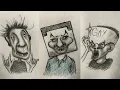 CRAZIEST WEIRDEST Scribbling Drawings Best Compilation 2025