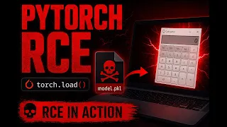 torch load Opens Calculator Pickle RCE PoC Demo