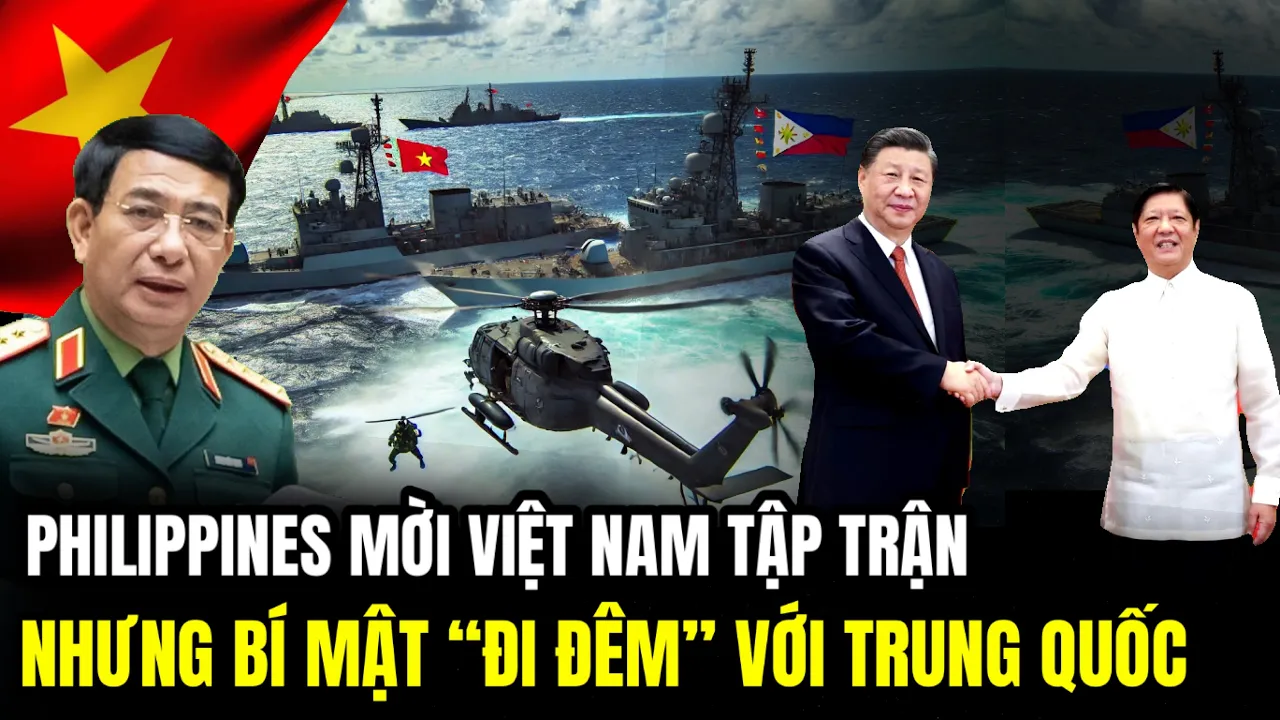 Outline Video Philippines Mời Việt Nam Tập Trận Chung Nhưng Bí Mật "Đi Đêm" Với Trung Quốc | Lịch Sử Quân Sự