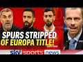 Download Lagu UEFA SHOCKS WORLD: TOTTENHAM STRIPPED! MAN UNITED REWARDED AFTER SABOTAGE SCANDAL!