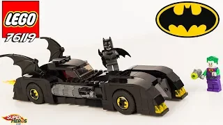 LEGO Batman 76119 La Batmobile à la poursuite du Joker DC Comics Review Super Héros et Compagnie