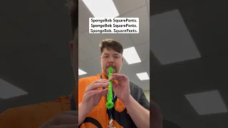 Gravelyardband Spongebob Spongebobsquarepants Squidward Recorder Nickelodeon Cartoons Fun 