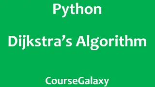 Dijkstra s Algorithm In Python Theory Code Implementation