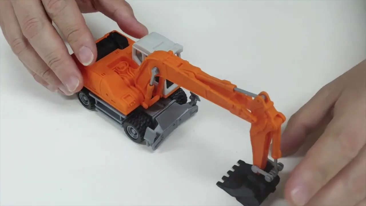 Excavator (Print-in-Place articulated)