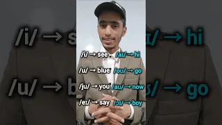 ما رح تتحدث إنجليزي صح دون هذه الصوتيات في دقيقة All Diphthongs Long Vowel Sounds 