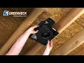 Greenheck MultiSPEC SP-LP Low-Profile Exhaust Fans - Ceiling Mount Installation Guide