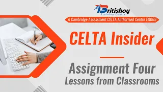 Assignment Four Lessons from Classrooms