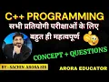 C Programming Tutorial in Hindi Concept Questions C Code C Language Arora Educator