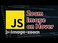 Javascript Tutorial Image on Hover with Javascript No JQuery