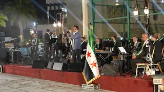 حفل نصر سوريا احمد القسيم نور مهنا من منزل رجل الاعمال السوري غسان عبود 