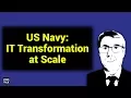 US Navy NAVFAC CIO on Information Technology at Scale CXOTalk