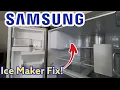 Samsung Refrigerator Ice Maker Problems Here Is The Solution