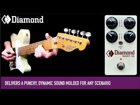 New Pedal: Diamond Boost/EQ | Delicious Audio