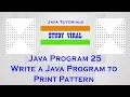 Java Program 25 - Java Program to Print Star Patterns 06