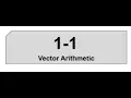 Vector Arithmetic