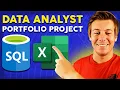 Data Analyst Portfolio Project Walkthrough Excel SQL