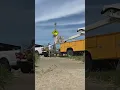 R920-MX crosswalk RRFB installation in Parsons Kansas - time lapse