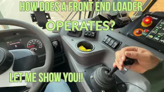 Front Loader Garbage Truck Training