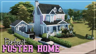perfect foster home the sims 4 speed build
