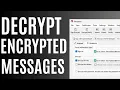 How to Decrypt Pgp Messages gpg4win Kleopatra Tutorial