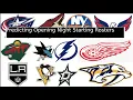 Prediciting the Opening Night Starting Lineups for all 31 NHL Teams