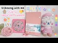 UNBOXING WITH ME UNDATED PLANNER
