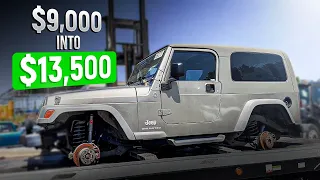 I Flipped a Theft Recovery Car.