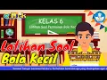 Download Lagu PJOK Kelas 6 Latihan Soal Permainan Bola Kecil Kasti dan rounders