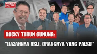 [FULL] ROCKY TURUN GUNUNG: "IJAZAHNYA ASLI, ORANGNYA YANG PALSU"
