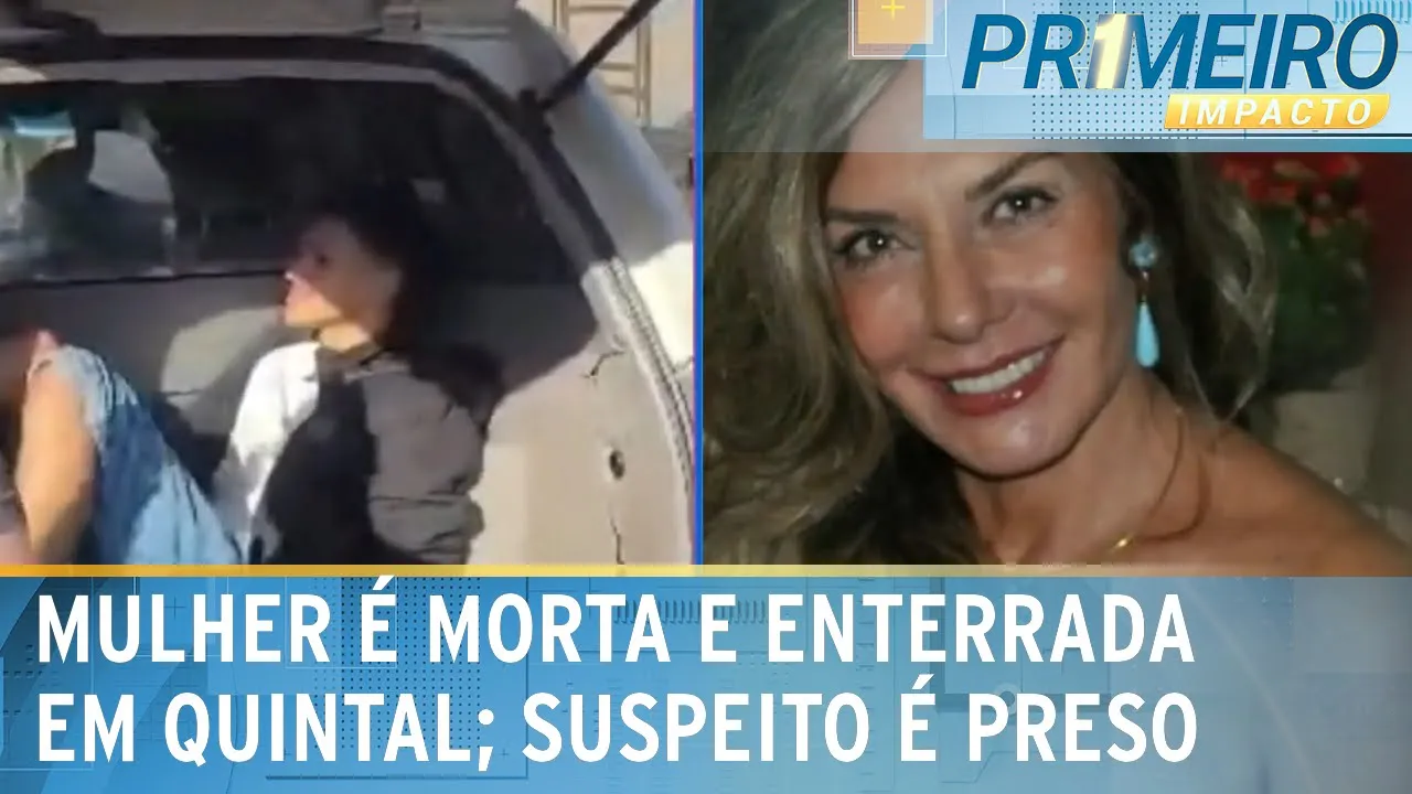 Mulher é encontrada enterrada no jardim de casa, em Barretos (SP) | Primeiro Impacto (04/08/23)