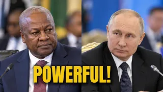 Ghana's President's POWERFUL Address at Russia–Africa Summit - Causes Shockwaves!