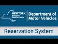 New York State DMV Reservation System Online Appointment Booking Tutorial - October 7 2024