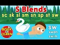 Beginning Consonant Blends with S Learn to Read sc sk sl sm sn sp st sw Rock N Learn