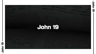 John 19 Bible Reading NIV