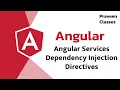 How to Use Angular Services Dependency Injection Directives in Telugu
