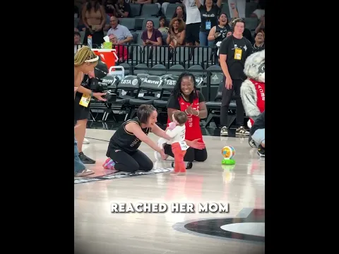 This Baby Took Her First Steps During a Race ❤️