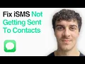 How To Fix Imessage Not Getting Sent To Contacts On Iphone 2025 Guide