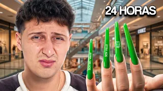 SOBREVIVI 24 HORAS CON UNAS LARGAS