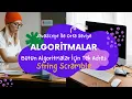 JavaScript Ile Orta Seviye Algoritmalar 4 - String Scramble Coderbyte Algorithm Challange